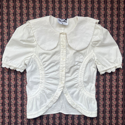 jc the label white button up