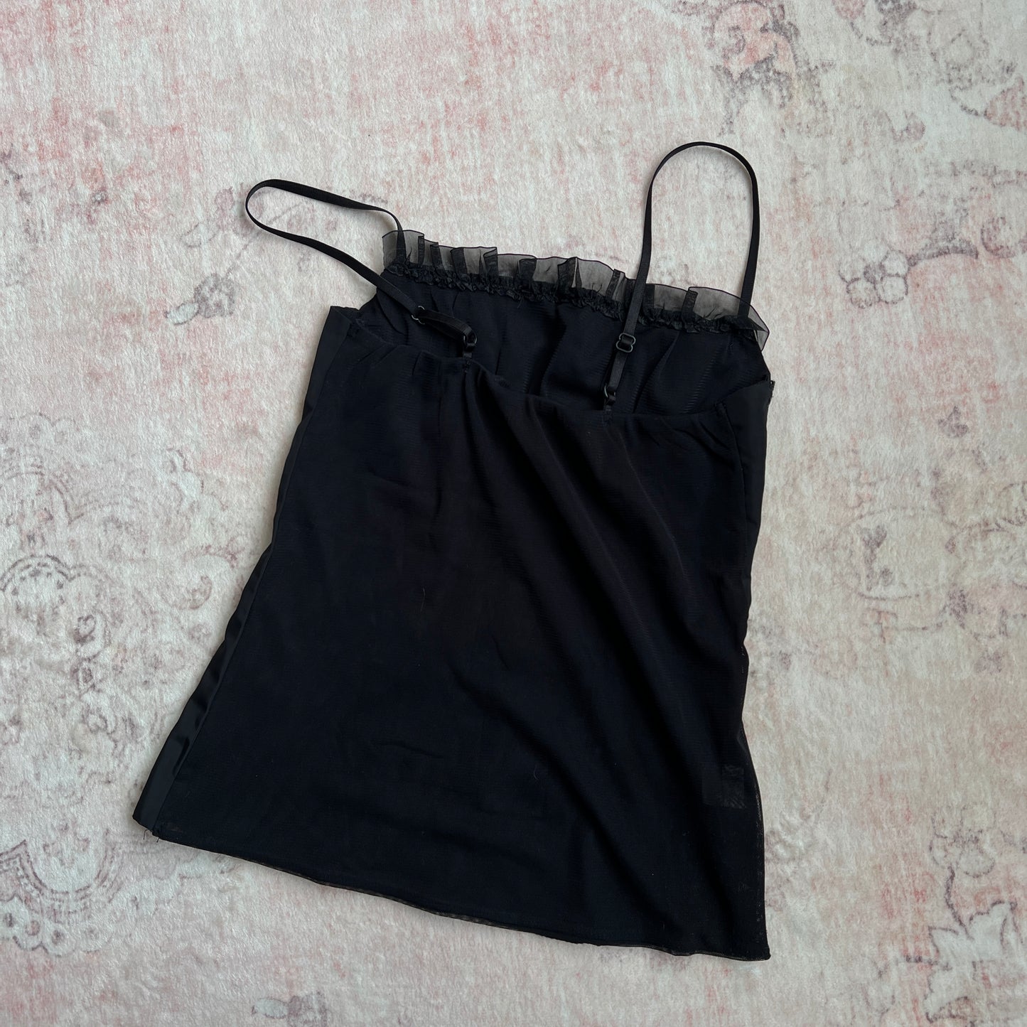 grunge doll black blouse