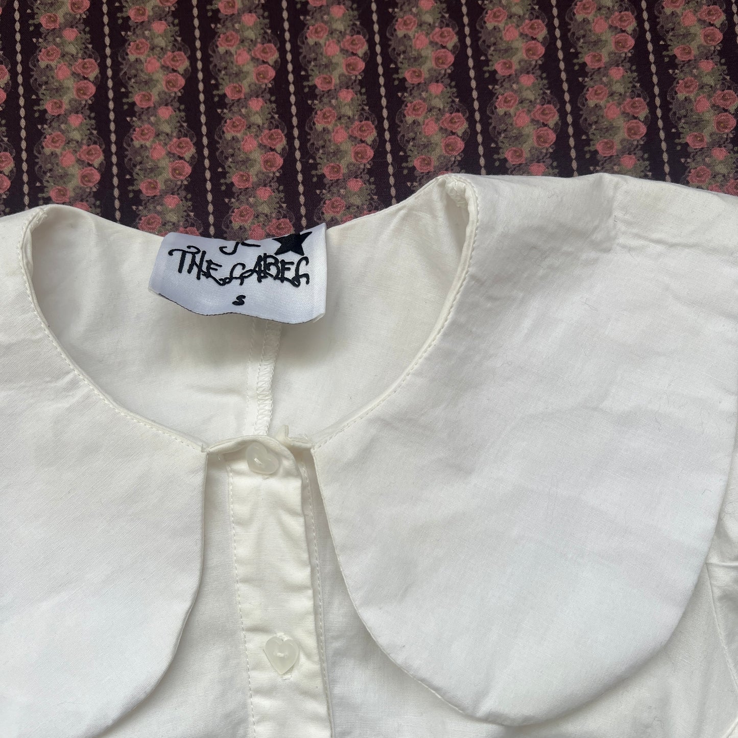 jc the label white button up