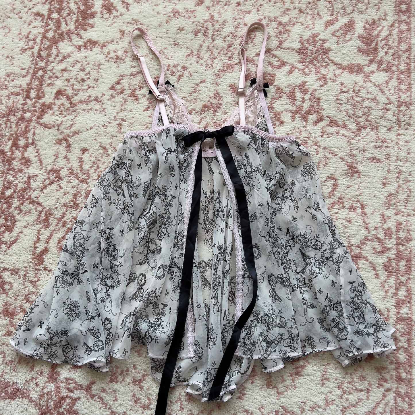 victoria’s secret paris romantic babydoll from 2013