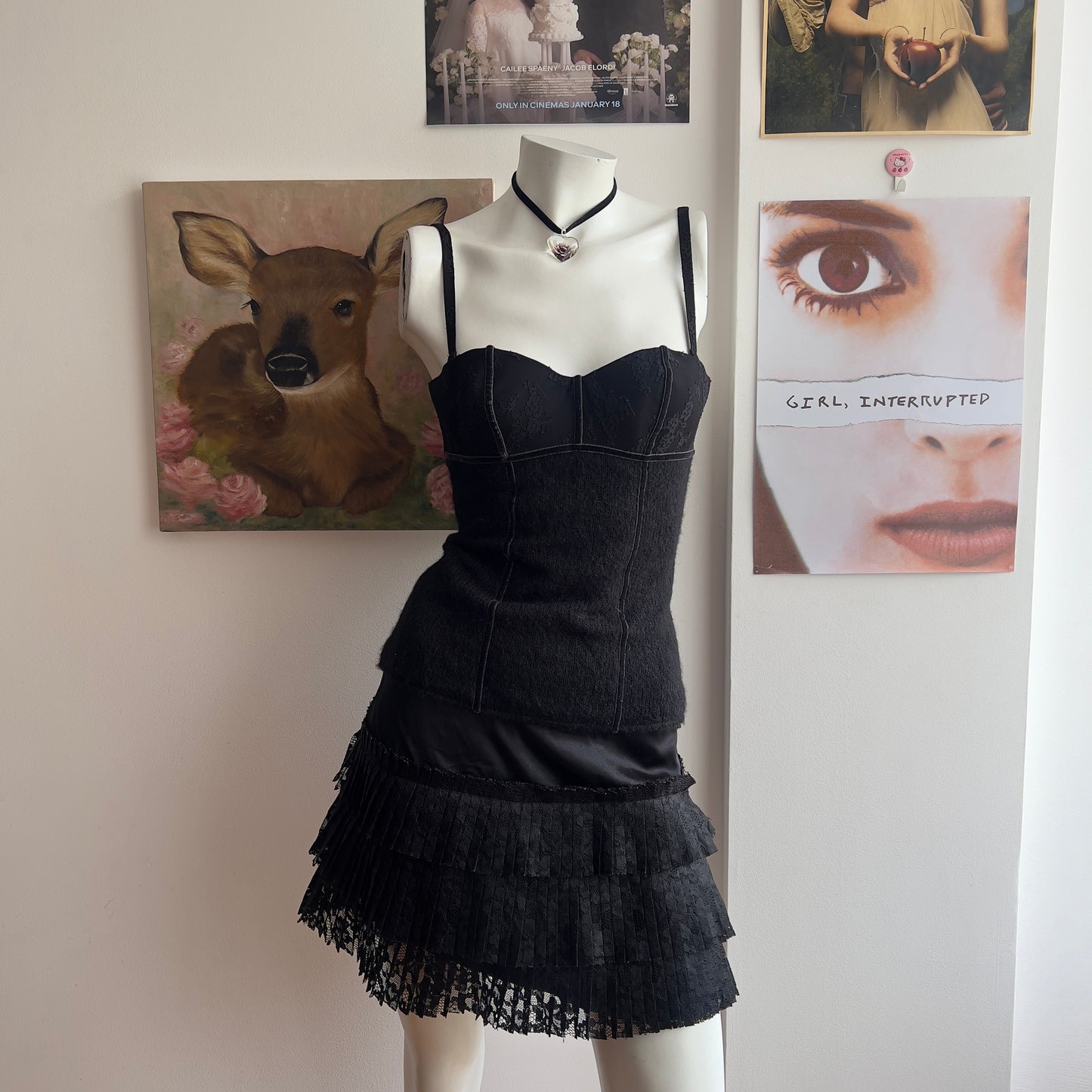 intimissimi indie sleaze knit bustier