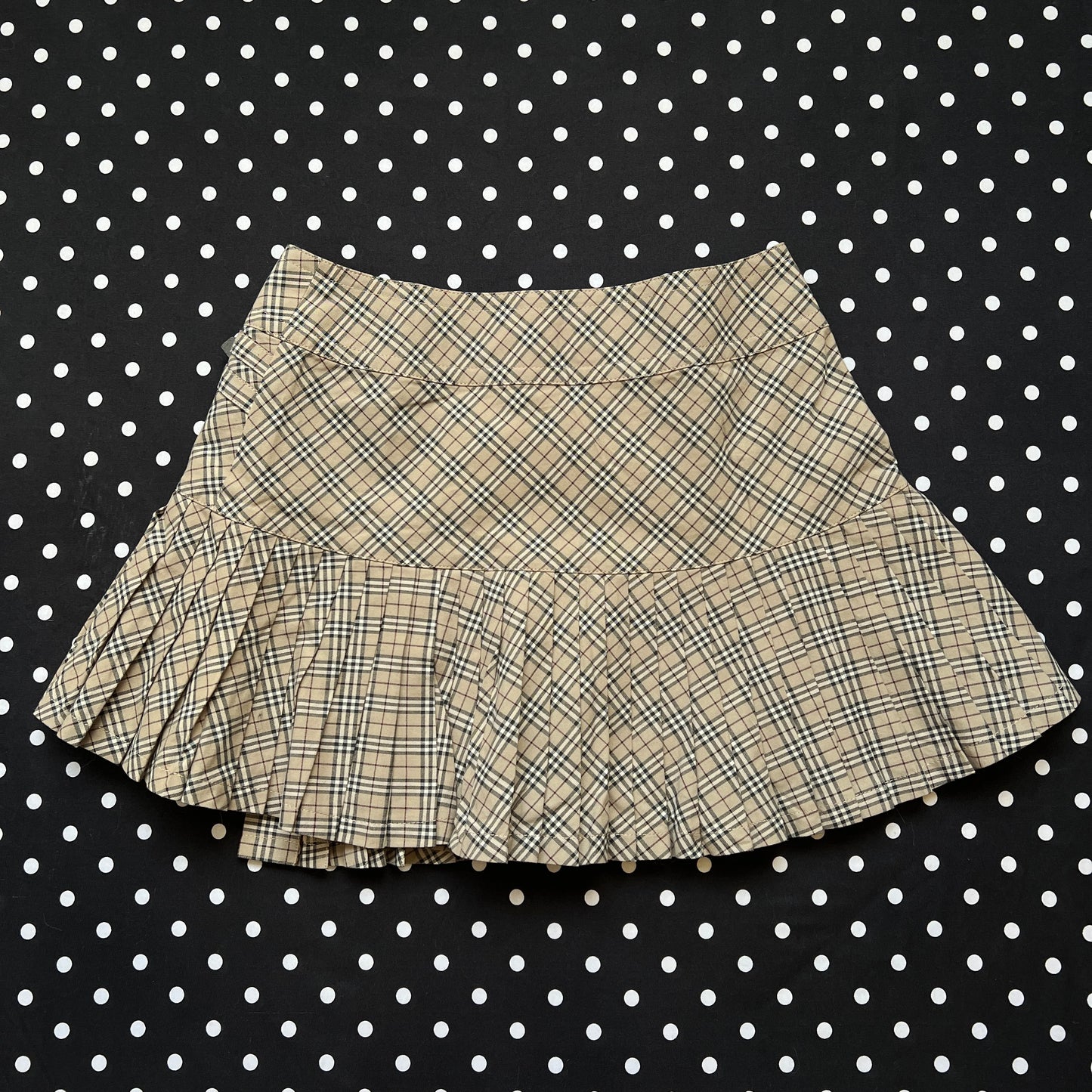 burberry blue label nova check skirt