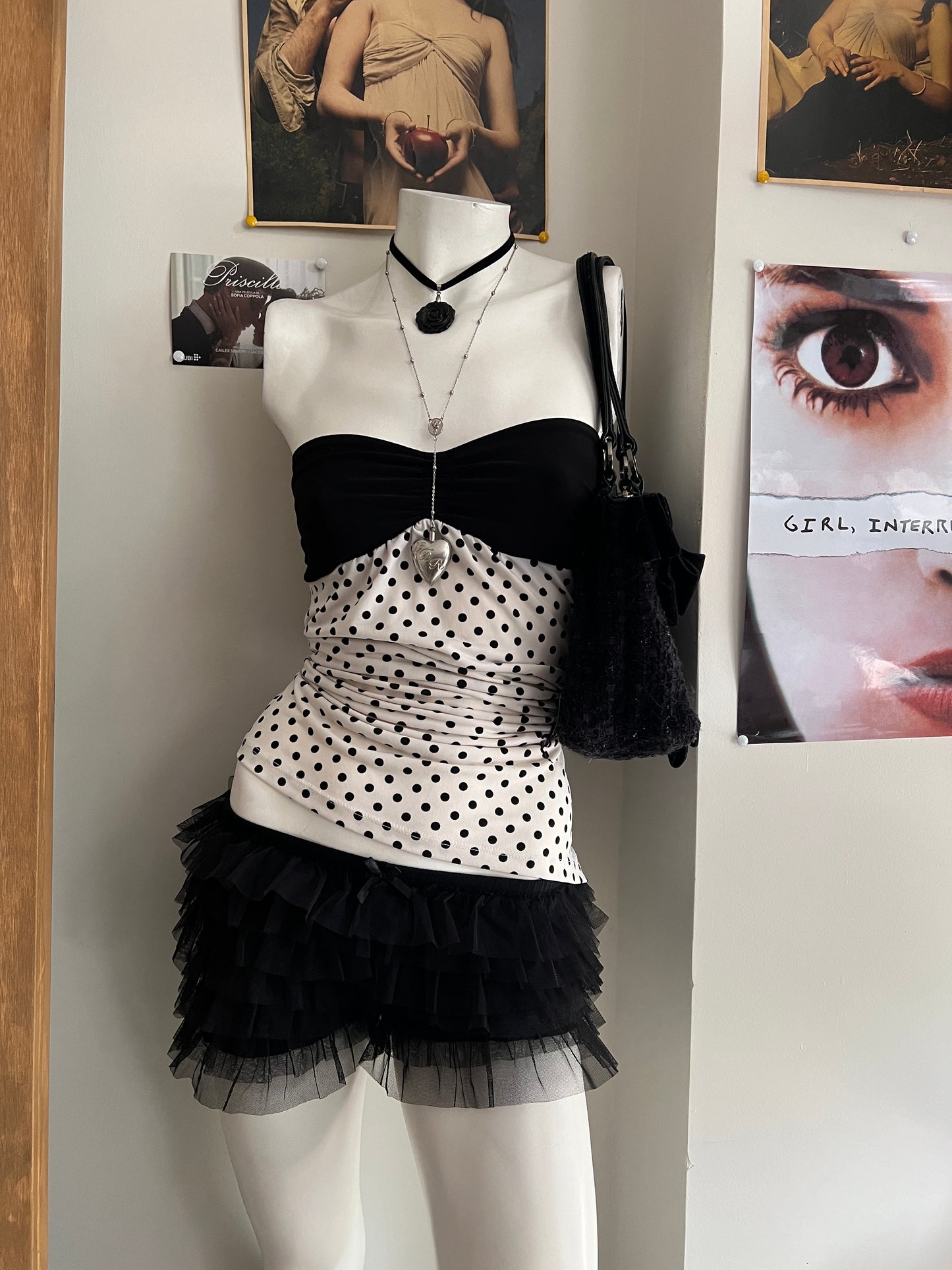 japanese black ruffle bloomers new with tags