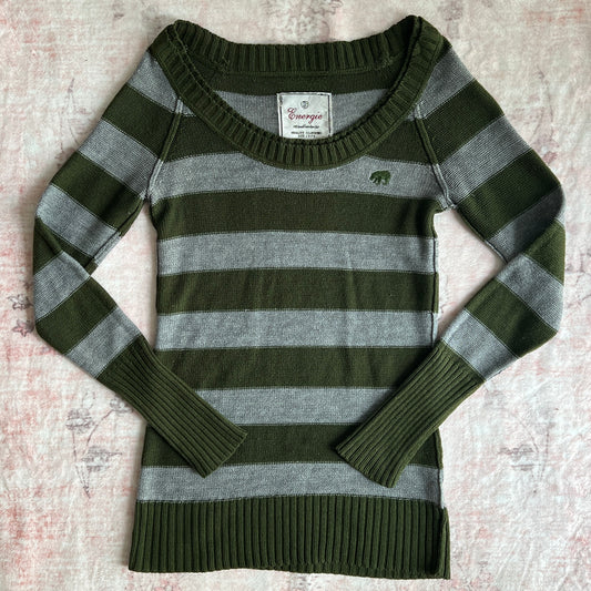 energie stripe sweater 𐙚 m