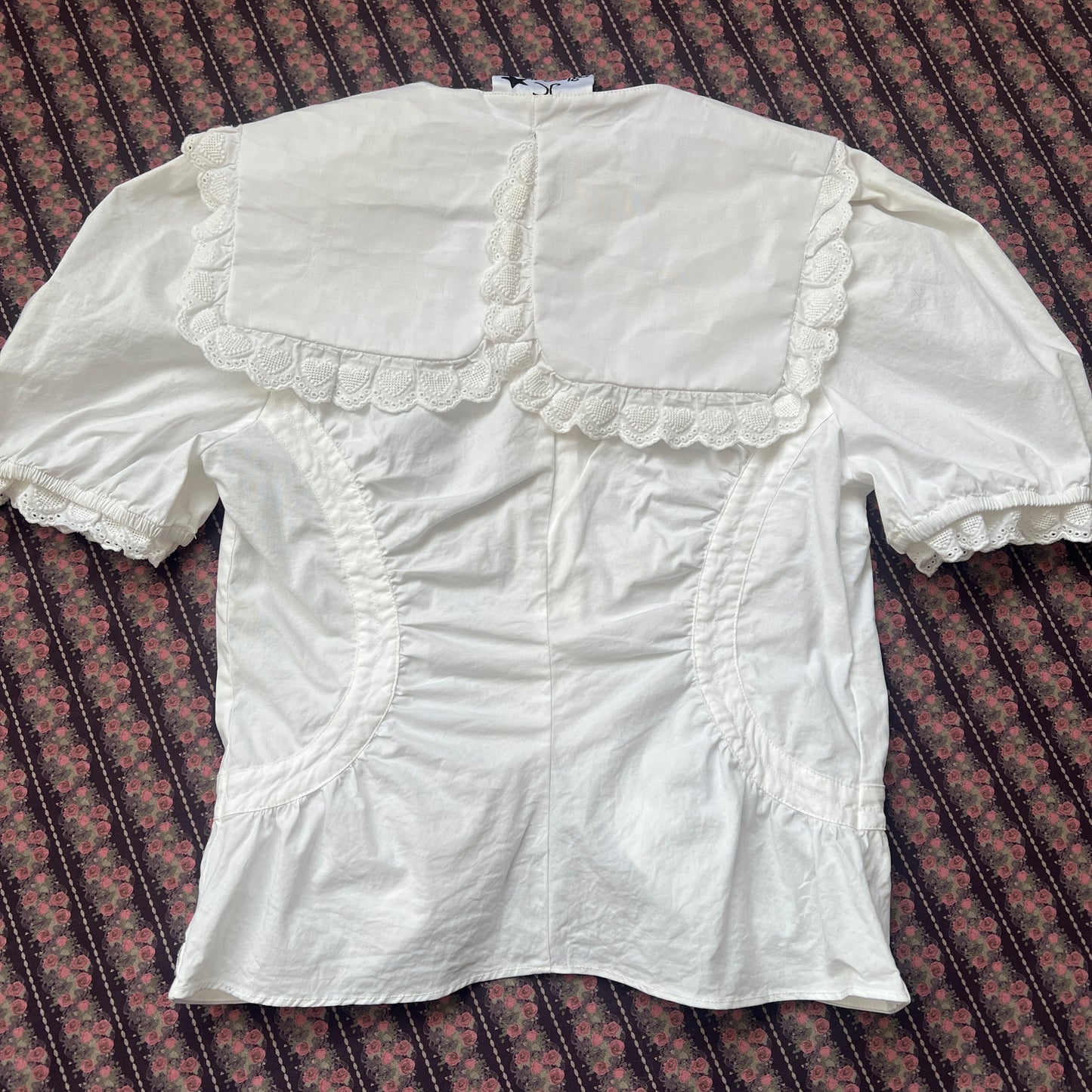 jc the label white button up