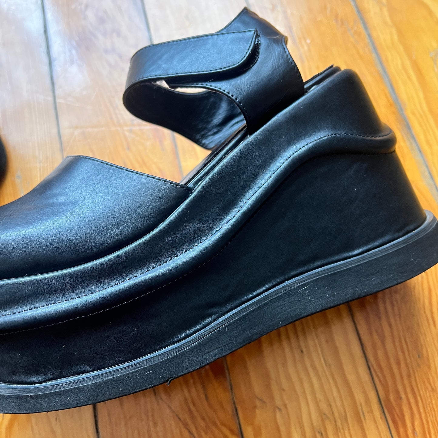 black platforms