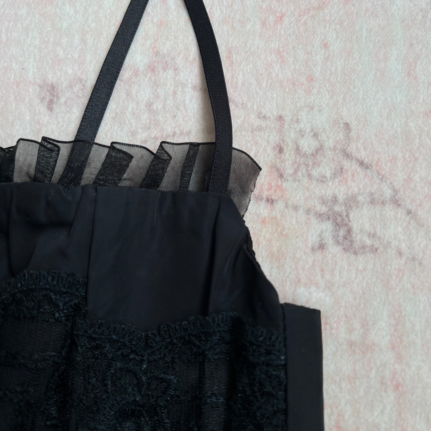 grunge doll black blouse