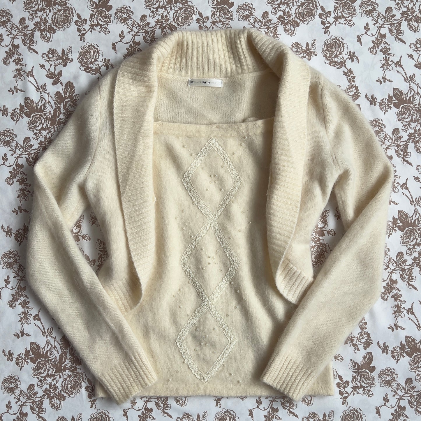 real riche winter doll knit set