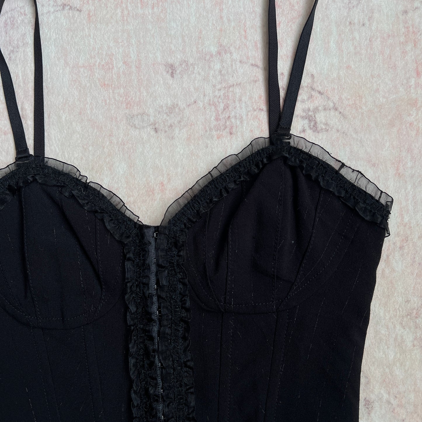 grunge doll guess corset