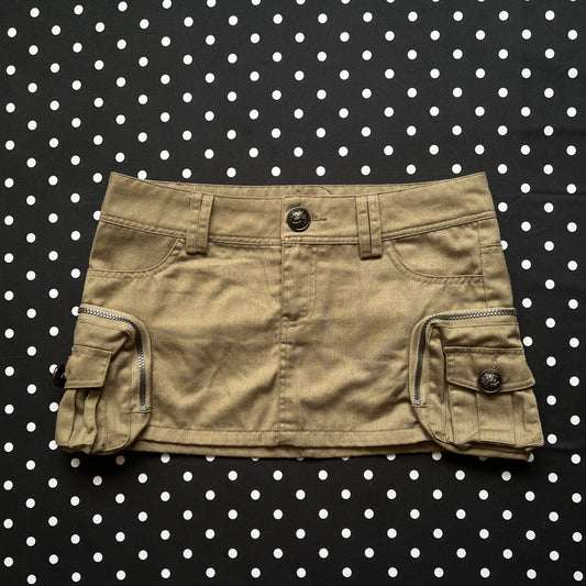 L.A khaki mini skirt