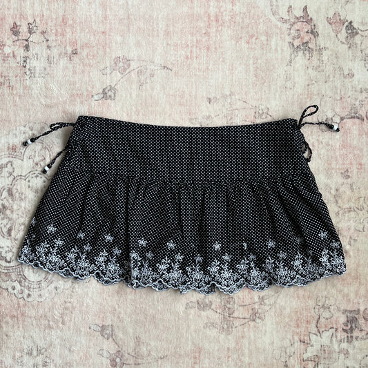 dollette polka dot mini skirt