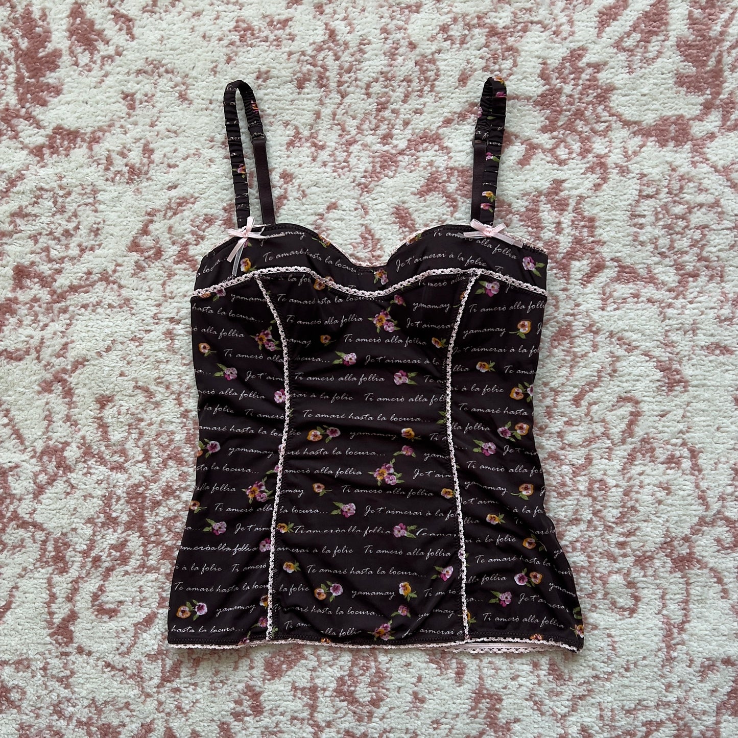 romantic doll core bustier