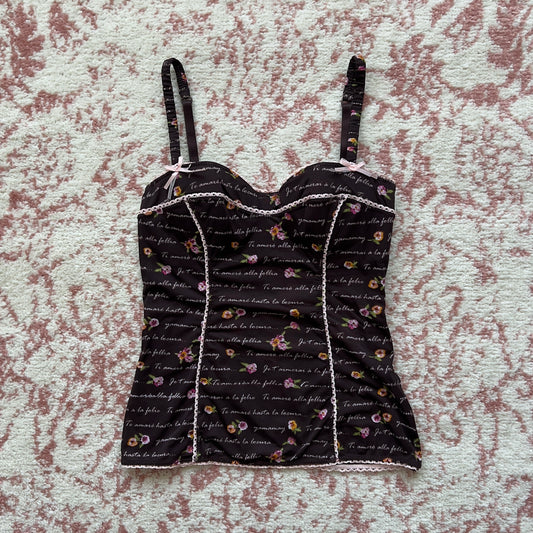 romantic doll core bustier