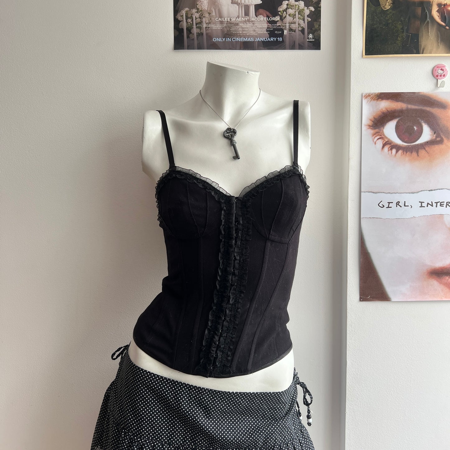 grunge doll guess corset