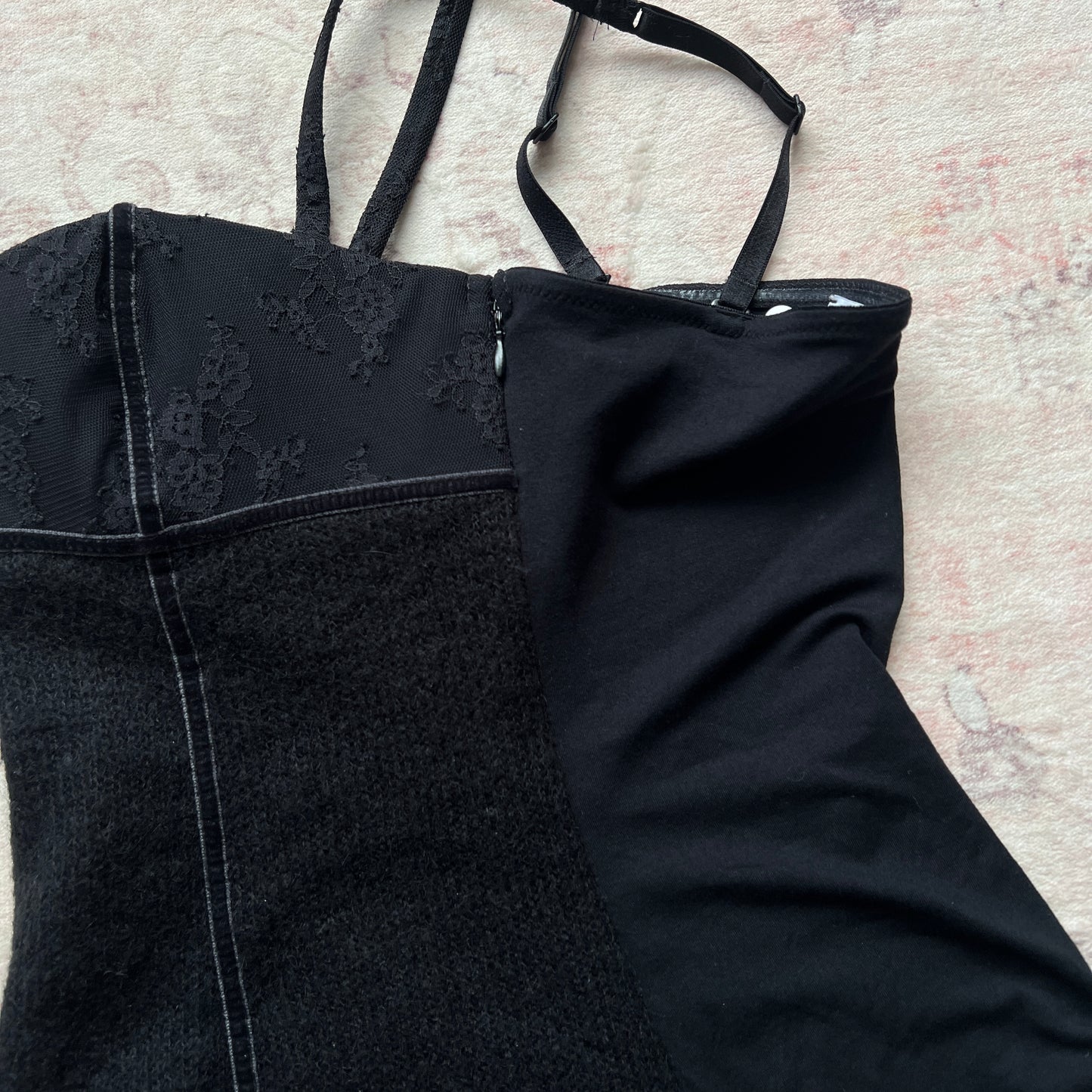 intimissimi indie sleaze knit bustier