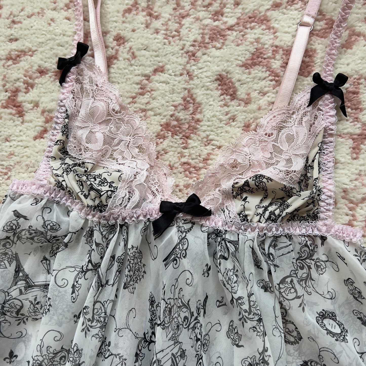 victoria’s secret paris romantic babydoll from 2013