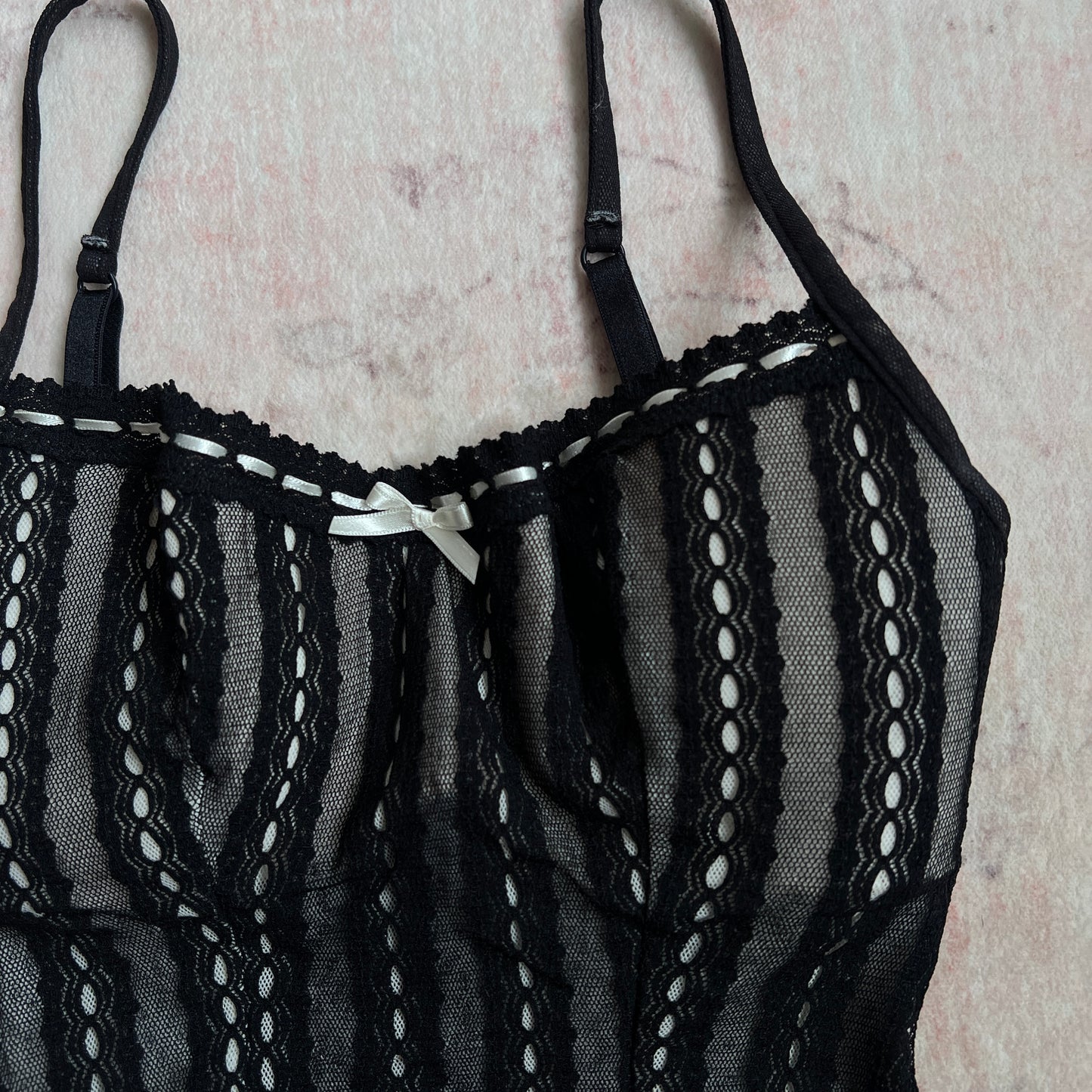 romantic mesh corset by intimissimi