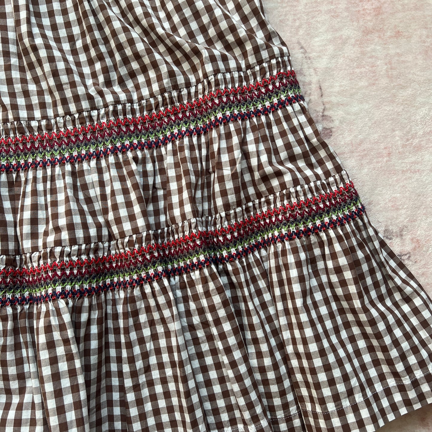 comme des garçons girl plaid maxi skirt with pockets ☘︎ s