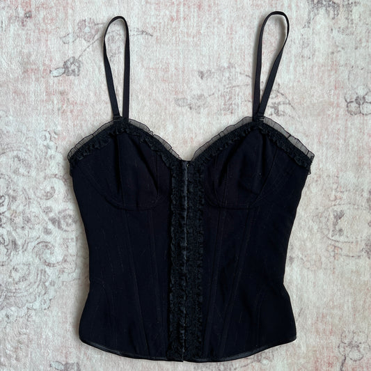 grunge doll guess corset