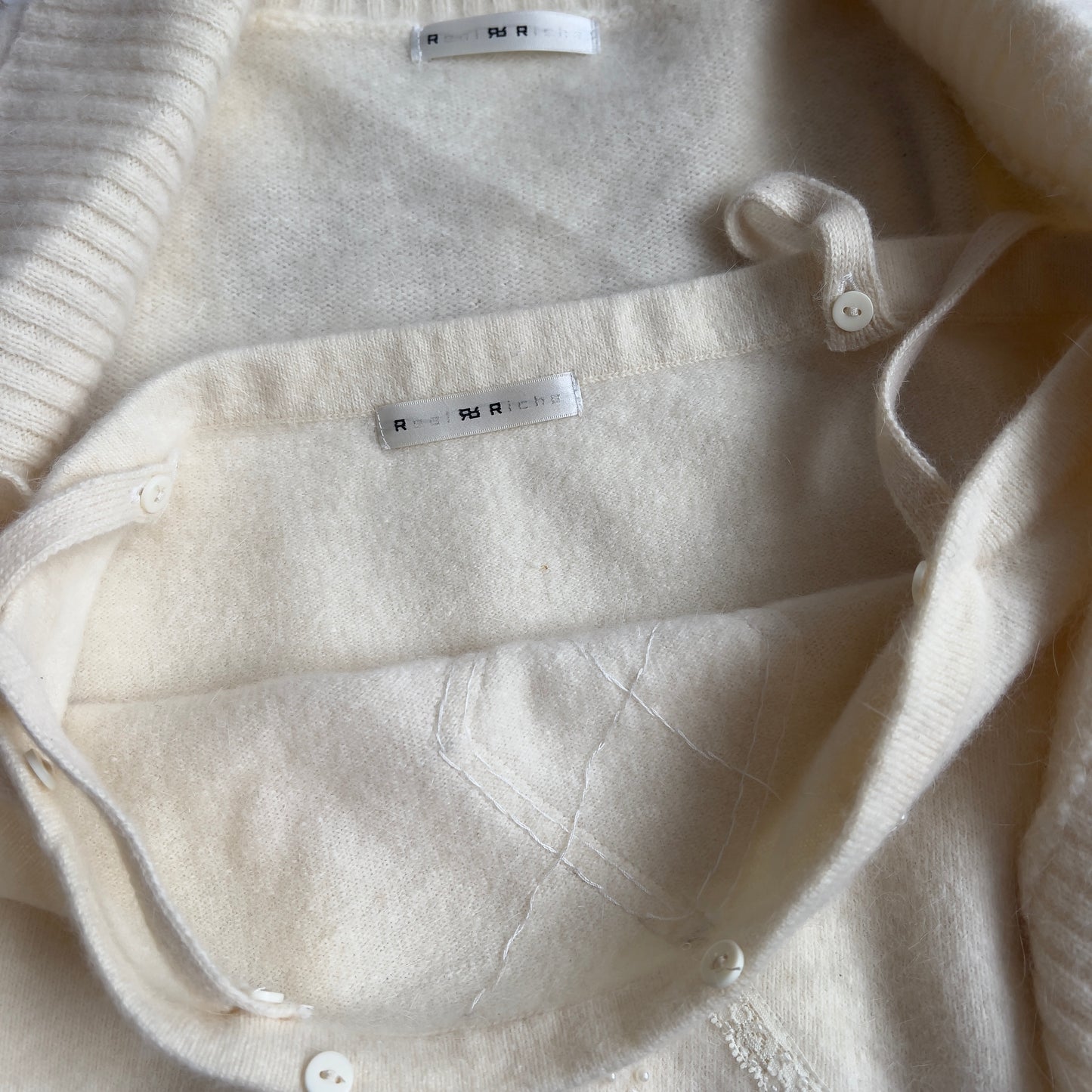 real riche winter doll knit set