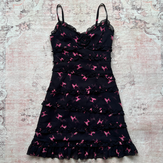 jesus diamante french poodle dress